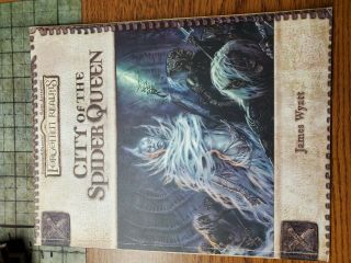 Forgotten Realms City Of The Spider Queen With Map - Dungeons And Dragons -