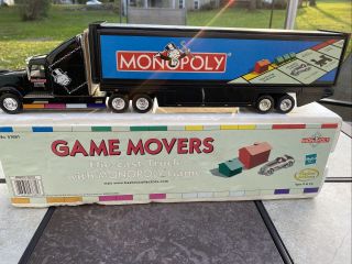 Monopoly Game Movers Die - Cast Truck And Game