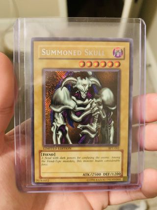 Summoned Skull - Bpt - 002 - Secret Rare Nm Collector’s Tin Yu - Gi - Oh