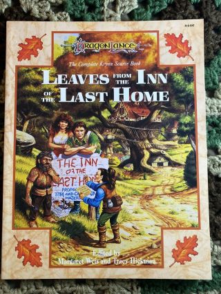 Ad,  D - Dragonlance - Leaves From The Inn Of The Last Home 2nd Ed.  - 8446