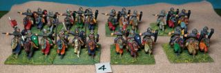 Norman Heavy Cavalry,  15mm,  Painted,  Mounted,  Ready For Battle Group 4