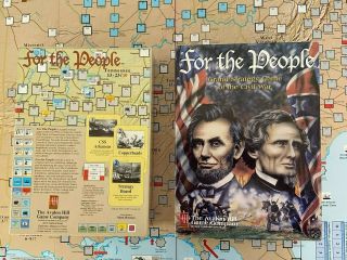 Avalon Hill: For The People - Grand Strategy Game Of The Civil War Extra Cards