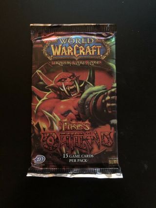 Wow Tcg Fires Of Outland Booster - World Of Warcraft - Spectral Tiger?