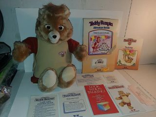 Vintage Non Teddy Ruxpin With Box And Accesories