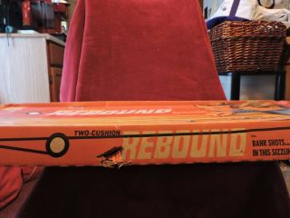 VINTAGE IDEAL GAME - - - REBOUND (TWO CUSHION) 1971 3