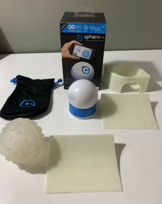 Sphero 2.  0 With Charger W/ Cable,  2 Ramps,  Travel Bag,  And All Terrain Cover