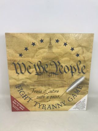 We The People Fight Tyranny Game Constitution Games United States America