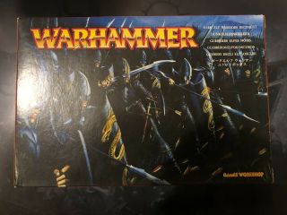 Gw Warhammer Fantasy Age Of Sigmar Dark Elf Warriors Regiment Box On Sprue Oop