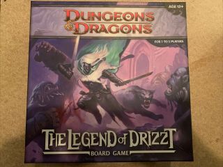The Legend Of Drizzt Dungeons & Dragons Board Game (, Opened)