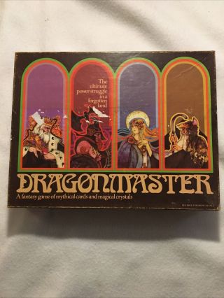 1981 Lowe Dragon Master Fantasy Game Mythical Cards Magical Crystals