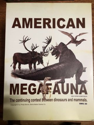 American Megafauna Second Edition Board Game By Sierra Madre Games