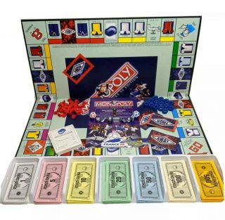 Monopoly World Cup France 1998 Edition Board Game Football Soccer Futbol Vintage