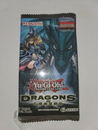 Dragons Of Legend Yugioh Booster Pack 1st Edition