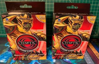 Chaotic: Secrets Of The Lost City: Maxxor Starter Deck X2