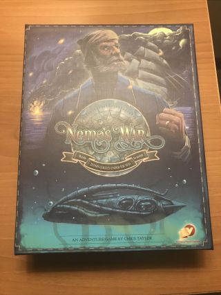 Nemo’s War Second Edition Board Game Unplayed 3d Printed Storage