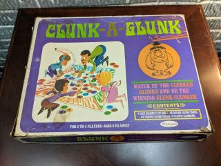 Whitman Clunk A Glunk Board Game (1968)