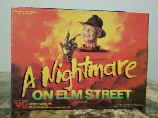 A Nightmare On Elm Street Board Game Victory Games 1987