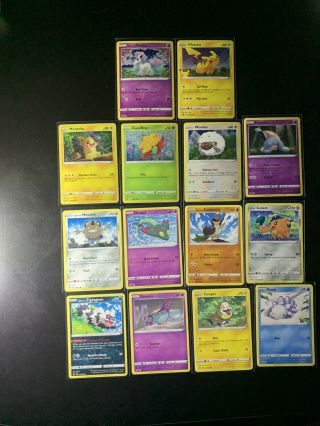 Pokemon 25th Anniversary General Mills Cereal Complete Set Pikachu Stamp