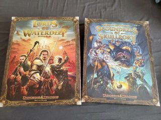 Lords Of Waterdeep Board Game With Expansion Scoundrels Of Skullport