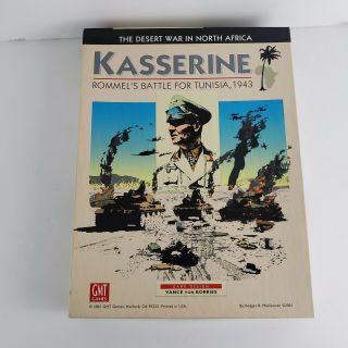 Gmt Wwii Kasserine Nm - Rommel 