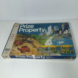 Vintage 1974 Prize Property Land Development Board Game Complete 4408
