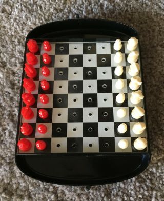 Peter Ganine 1959 Pacific Game Co.  Vintage Travel Chess Set