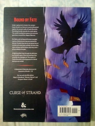 Dungeons & Dragons 5th Edition Curse of Strahd 2
