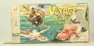 Vintage Board Game Voyage To The Bottom Of The Sea Milton Bradley 1964