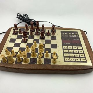 Fidelity Ccx Chess Challenger " 10 " Electronic Chess Game - With Case -