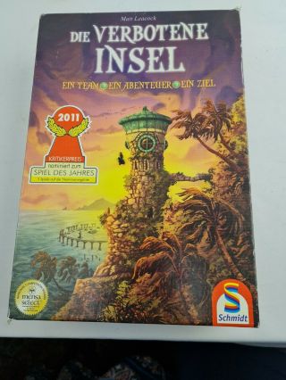 Die Verbotene Insel - Nominiert Zum Spiel Des Jahres 2011 Von Schmidt
