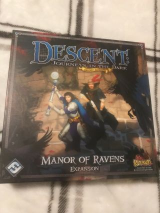 Manor Of Ravens Expansion For Descent Journeys In The Dark 2nd Edition