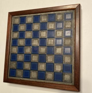 Franklin Civil War Chess Board And Fitted Presentation Tray