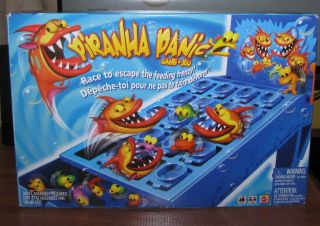 Piranha Panic Game Mattel Complete 2008