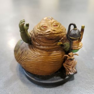 Star Wars Miniatures Rebel Storm Jabba The Hutt 50 No Card