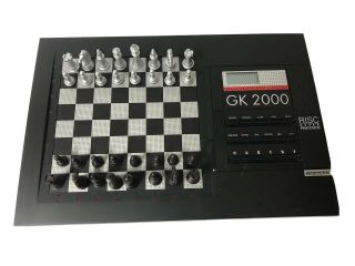 Vintage Saitek Kasparov Gk 2000 Electronic Chess Computer