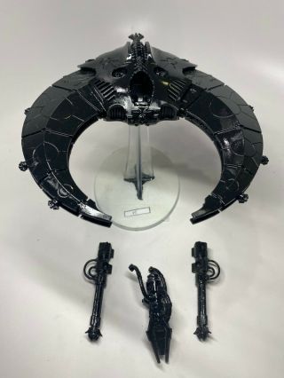 Warhammer 40k - Necron Doom Scythe - Base Coated Gloss Black
