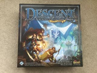 Descent: Journeys In The Dark: 2nd Edition - Core Game - Great Shape - Complete