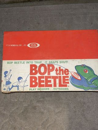 Ideal Toy Corp Bop The Beetle Indoor Outdoor 1962 Childrens Game 1962 No.  4103 - 8