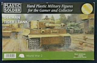 15mm Plastic Soldier Company German Tiger I Tank (3 Tanks - Partial Set)