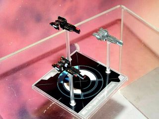 Halo Fleet Battles Unsc Paris - Class Frigate 1 " Miniature Ship Set 1 (plastic)