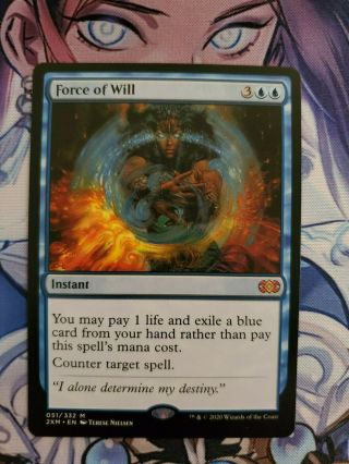 Force Of Will - Mtg Magic The Gathering - Nm