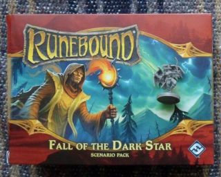 Runebound: Fall Of The Dark Star - Scenario Pack - Complete/unplayed