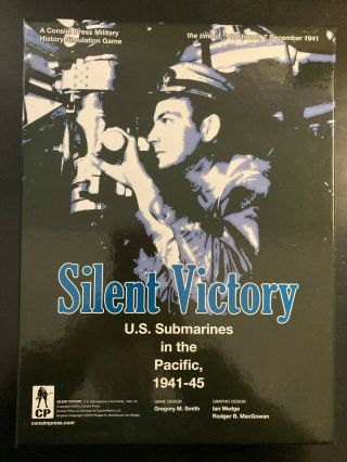 Silent Victory: U.  S.  Submarines In The Pacific 1941 - 1945 By Cp Games 2016