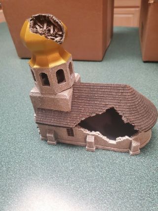 Flames Of War Battlefield In A Box Bb Destroyed Monastery Painted