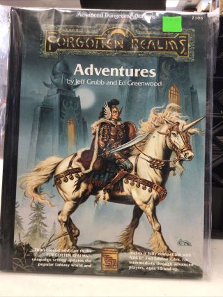 Advanced Dungeons & Dragons: Forgotten Realms - Adventures 2106 Hardcover
