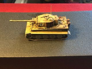 Bolt Action 1/56 Scale German Tiger I Tank Painted Game Table Ready