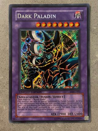 Dark Paladin Yugioh Ultra Rare Limited Edition With Alternate Art - Never Played