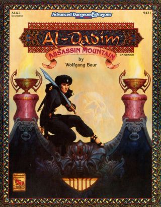 Al - Qadim Campaign " Assassin Mountain " Ad&d (2e) Tsr9431