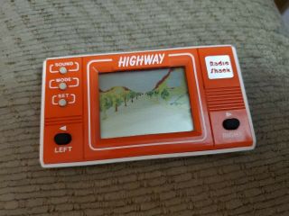 Highway Radio Shack Handheld Electronic Game