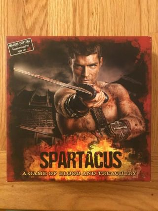 Spartacus: A Game Of Blood And Treachery By Gale Force Nine